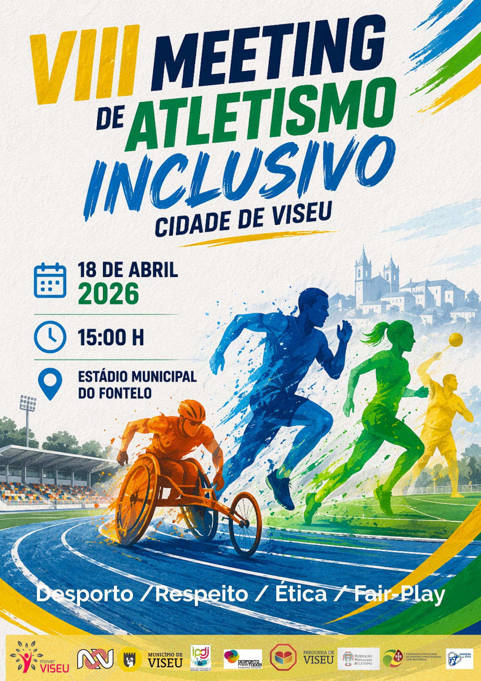 VIII Meeting de Atletismo Inclusivo “Cidade de Viseu”