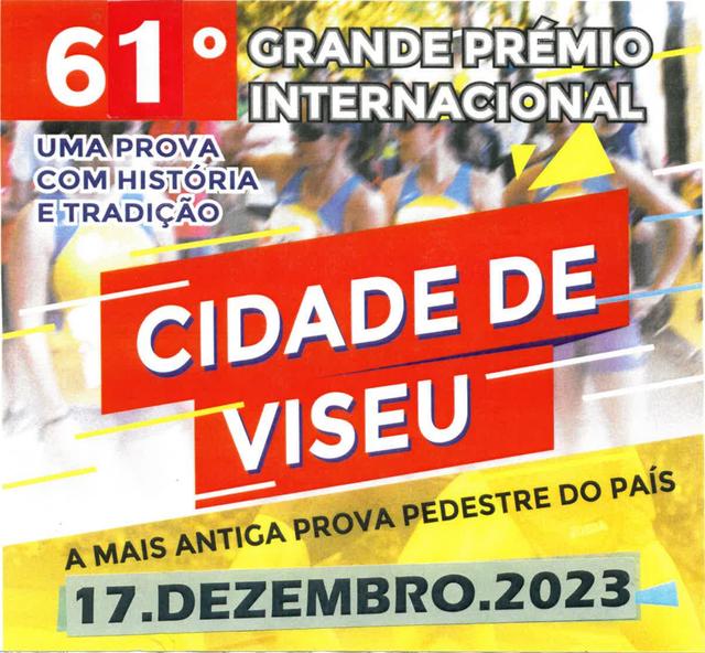61º Grande Prémio Internacional “Cidade de Viseu” irá realizar-se no terceiro domingo de dezembro
